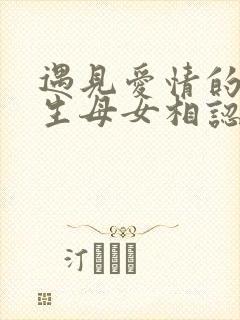 遇见爱情的利先生母女相认封面