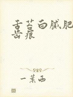 舌苔白腻肥厚有齿痕封面