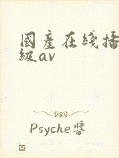 国产在线播放一级av