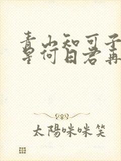 青山知可子满天星何日君再来