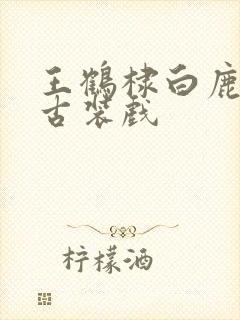 王鹤棣白鹿演的古装戏