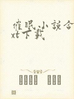 催眠小说合集txt下载