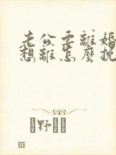 老公要离婚我不想离怎么挽留封面