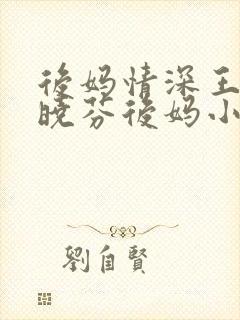 后妈情深王磊杨晓芬后妈小说