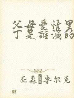 父母爱情里的老丁是谁演的