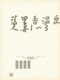 旧里番温泉欺辱人妻1～3封面