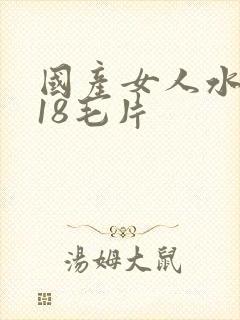 国产女人水真多18毛片
