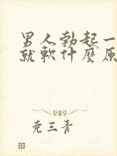 男人勃起一会儿就软什么原因