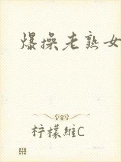 爆操老熟女av