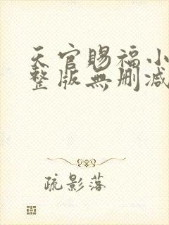 天官赐福小说完整版无删减txt下载