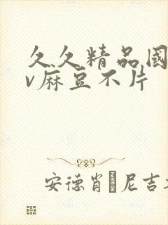 久久精品国产av麻豆不片