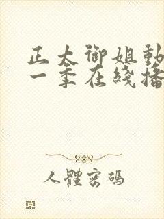 正太御姐动漫第一季在线播放免费观看