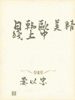 日韩欧美精品在线上中