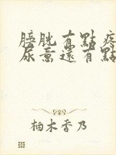 膀胱有点疼老有尿意还有点尿血