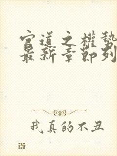 官道之权势滔天最新章节列表封面