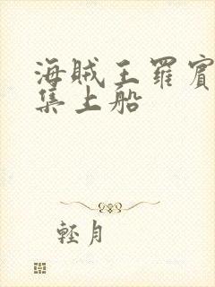 海贼王罗宾第几集上船