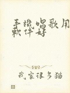 手机唱歌用哪个软件好