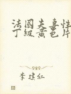 法国夫妻性生活丁级黄色片封面