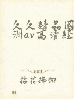 久久精品国产亚洲av高清经典