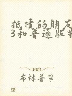 抵债的朋友麦子3和普通版对比