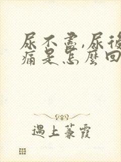 尿不尽,尿后灼痛是怎么回事