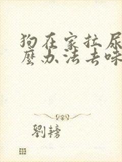 狗在家拉尿有什么办法去味