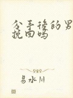 分手后的男友能挽回吗