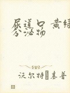 尿道口 黄绿色分泌物