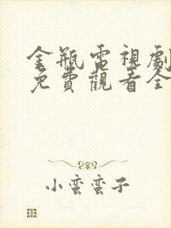 金瓶电视剧5集免费观看全集封面