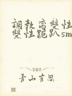 调教脔双性美人双性跪趴sm封面