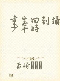 重生回到摄政王少年时