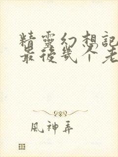 精灵幻想记男主最后几个老婆