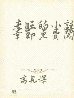 老旺的小说最新章节免费阅读下载