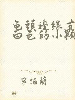 龟头边缘有一排白色的小颗粒