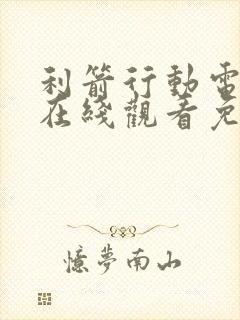 利箭行动电视剧在线观看免费封面