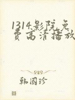 1314影院免费高清播放电视剧