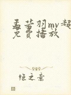 孟若羽mv超清免费播放