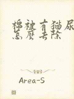 棉被有猫尿骚味怎么去除