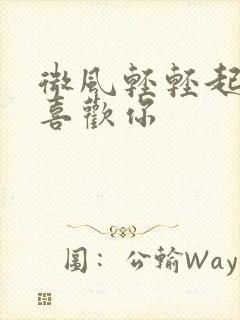 微风轻轻起我好喜欢你