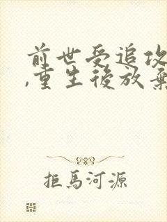 前世受追攻很久,重生后放弃