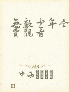 无敌少年全集免费观看