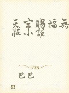 天宫赐福无删减版小说
