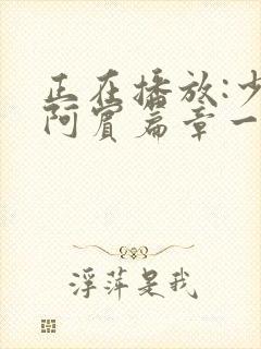 正在播放:少年阿宾篇章一_美艳的房东太太