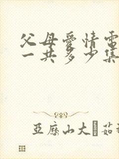 父母爱情电视剧一共多少集