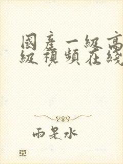 国产一级高清三级视频在线播放