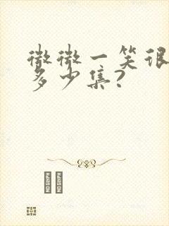 微微一笑很倾城多少集?