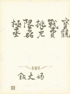 极限挑战宝藏行丞磊免费观看