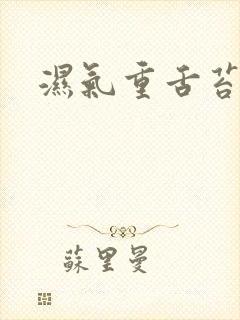 湿气重舌苔白厚封面