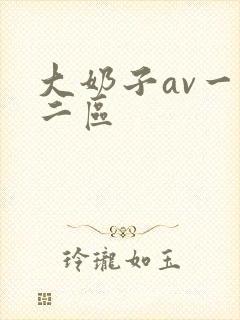 大奶子av一区二区