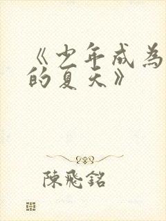《少年成为大人的夏天》